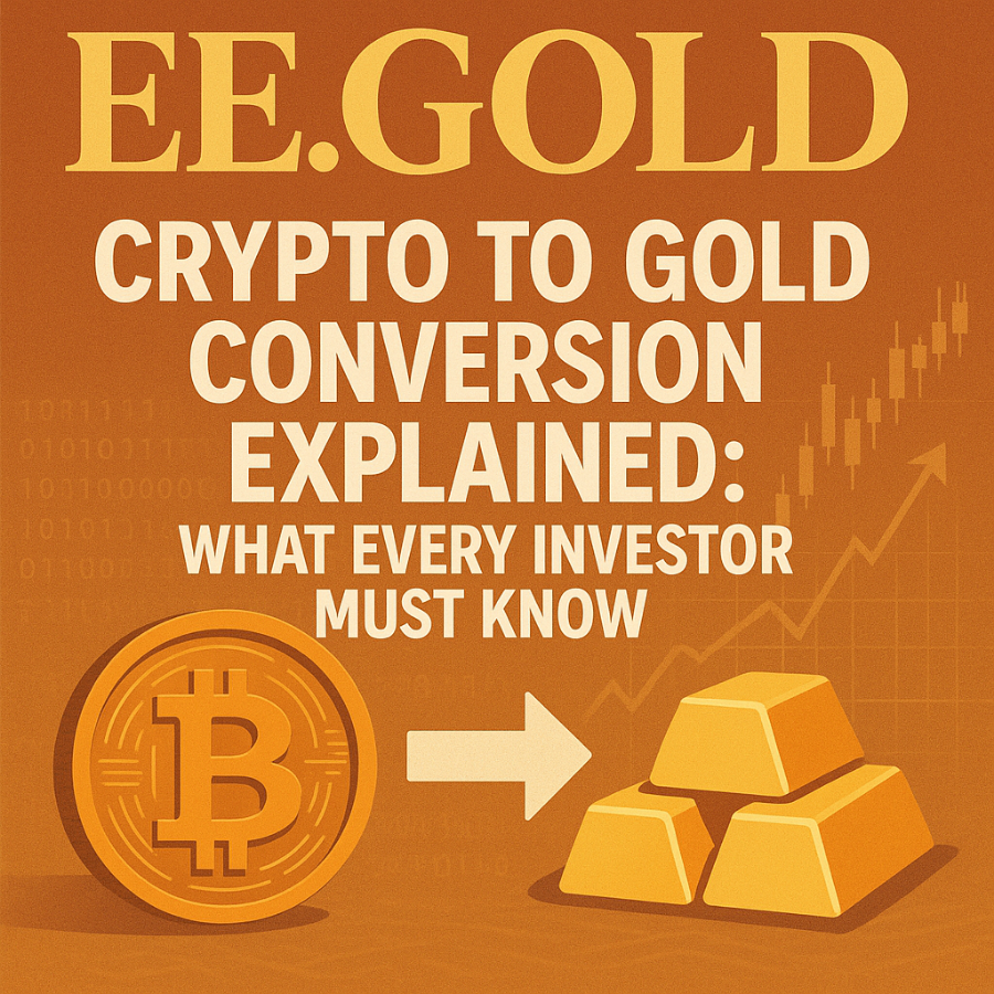 Crypto to Gold Conversion Explained: What Every Investor Must Know Crypto to Gold Conversion Explained: What Every Investor Must Know